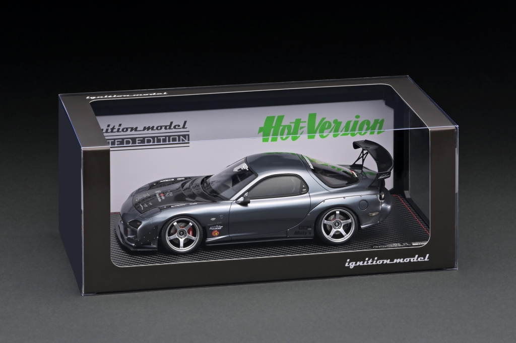 イグニッションモデル　FEED RX-7 (FD3S魔王 IG2046 1/18 FEED RX-7 (FD3S) Black | LINE UP | [公式