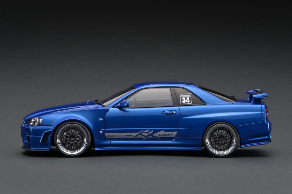 イグニッションモデル 1/43 スカイライン GT-R R34 CRS IG3223 – ignition model