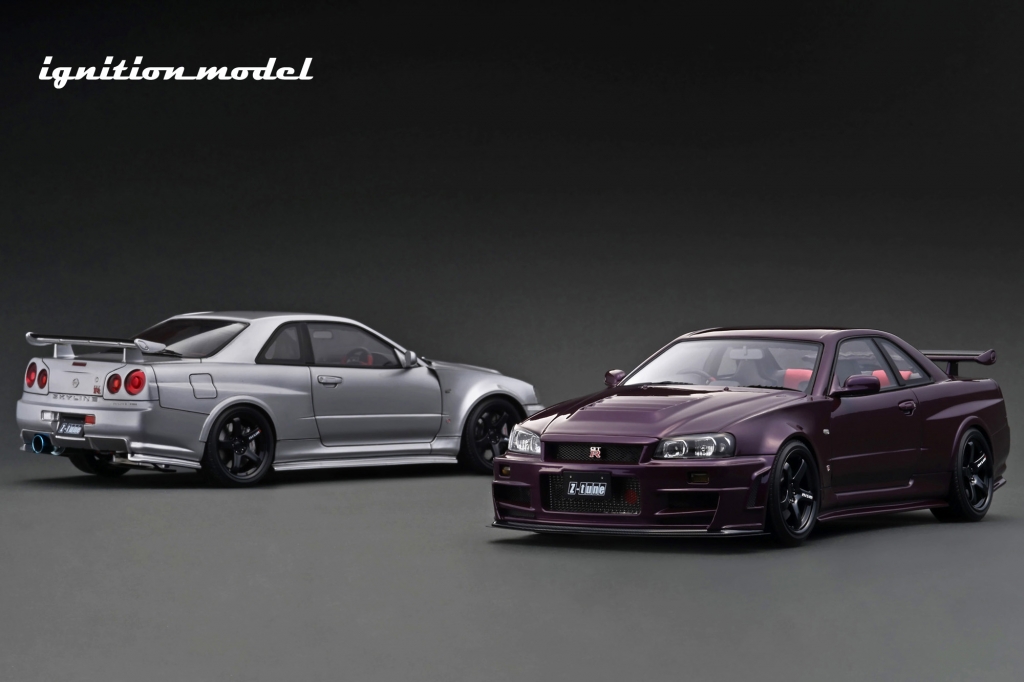 ご予約受付中！R34 GT-R「1/18 CLUBMAN RACE SPEC(CRS)」他