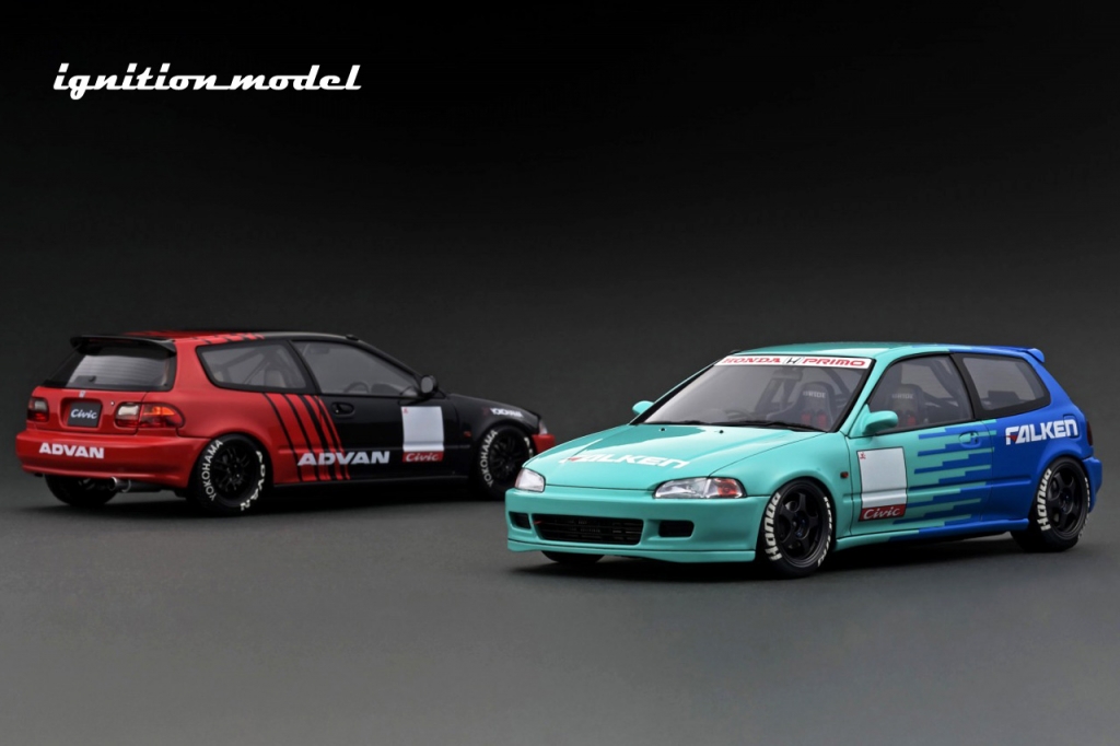 イグニッションモデル シビック アドバンカラー EG6 1/18 タイプR IG イグニッションモデル シビック アドバンカラー EG6 1/18 タイプR IG