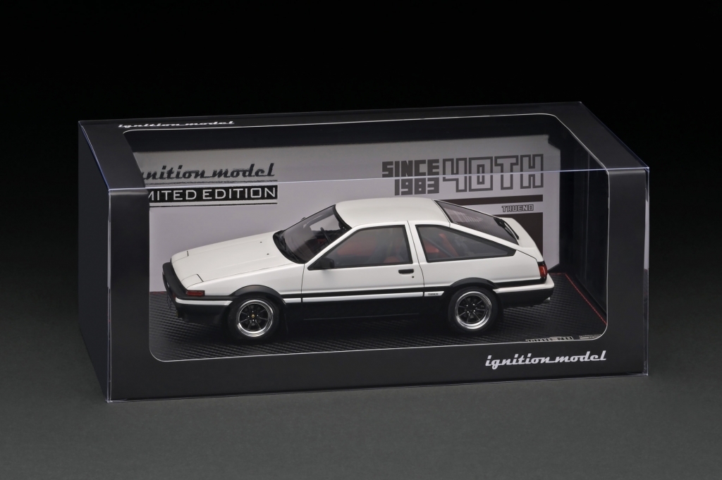 AE86」生誕40周年記念モデル:「第62回 静岡ホビーショー」会場 AE86」生誕40周年記念モデル:「第62回 静岡ホビーショー」会場