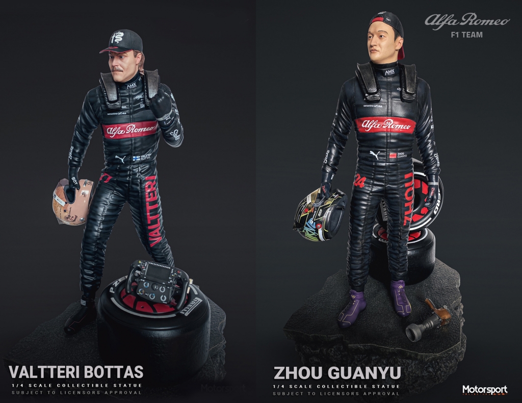1/4スケール 超リアルフィギュア「Motorsport Collectors」新 1/4スケール 超リアルフィギュア「Motorsport Collectors」新