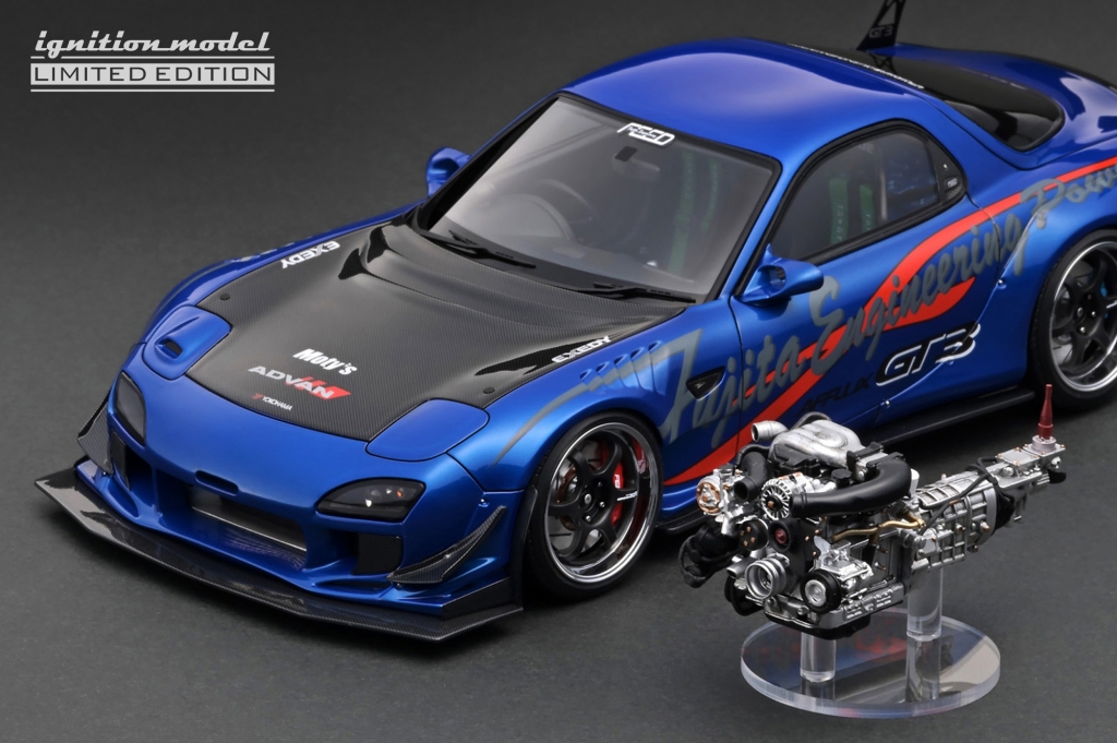 予告：1/18 エンジン付WEB限定「FEED Afflux GT3 (FD3S)」6/3(月