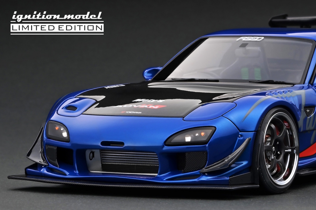1/43 FEED 診 Afflux GT3 FD3S ライトブルーメタリック 3021