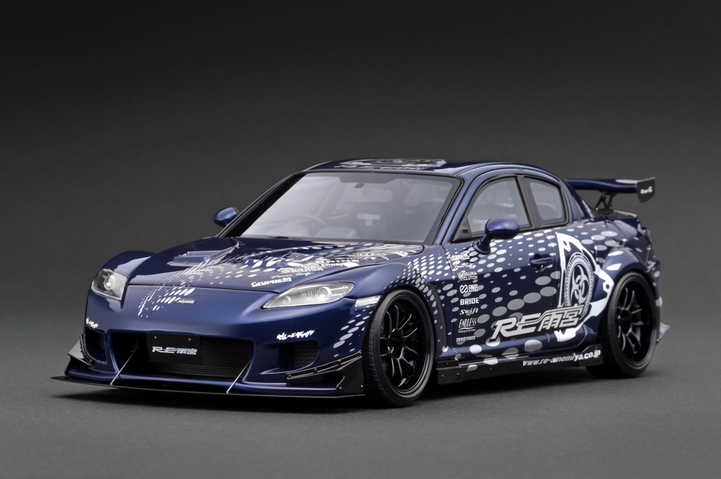 告知：1/18 フィギュア付 WEB限定「RE雨宮 RX-8 (SE3P)」9/2(月)～受注