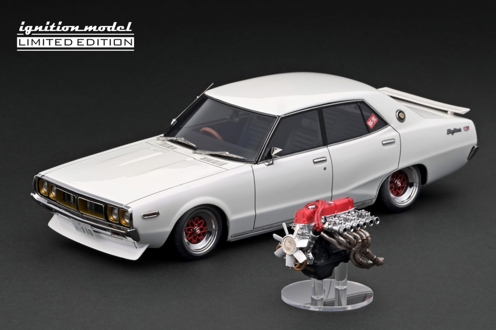 ignition model スカイライン2000GT-R 限定　レア　ハコスカ 1/18スケール「ハコスカ 2000 GT-R (KPGC10）」×4カラー ご予約受付中