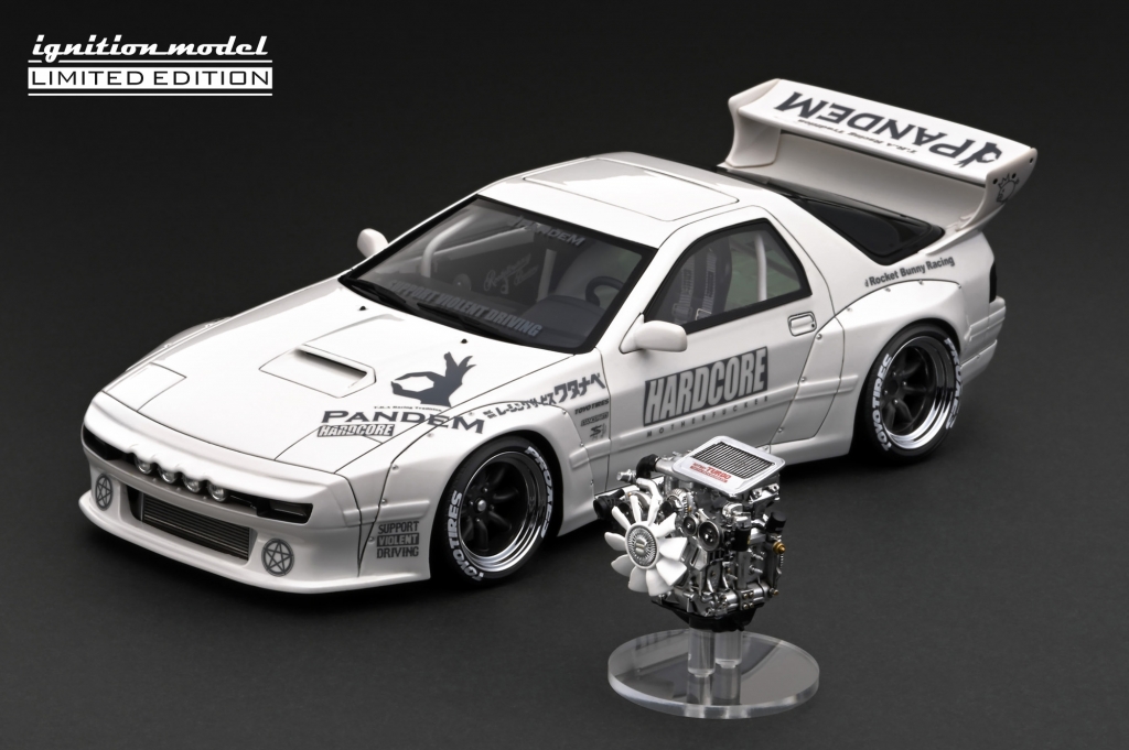 予告:1/18 エンジン付WEB限定モデル「PANDEM RX-7 (FC3S) 」9 予告:1/18 エンジン付WEB限定モデル「PANDEM RX-7 (FC3S) 」9