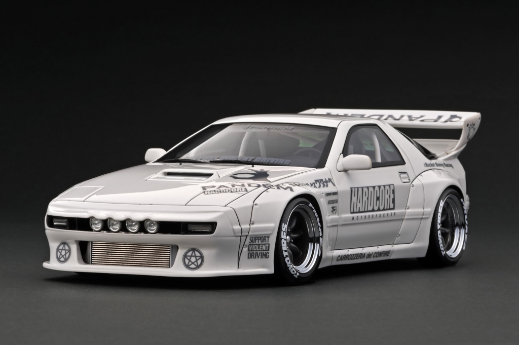1/18 エンジン付WEB限定「PANDEM RX-7 (FC3S)」明日 9/17 21時半受注