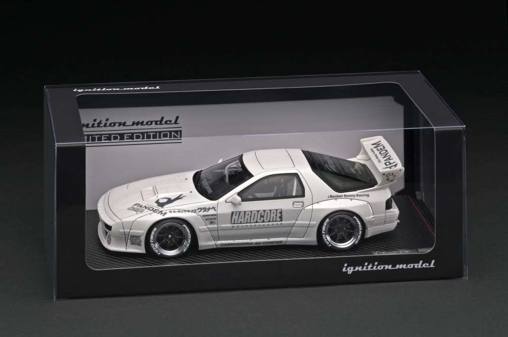 1/18 エンジン付WEB限定「PANDEM RX-7 (FC3S)」明日 9/17 21時半受注