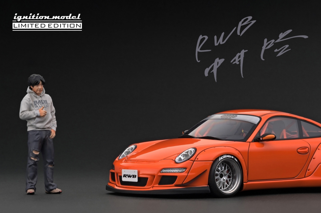 予告：フィギュア付WEB限定「RWB 997 GT3」10/7(月)～受注