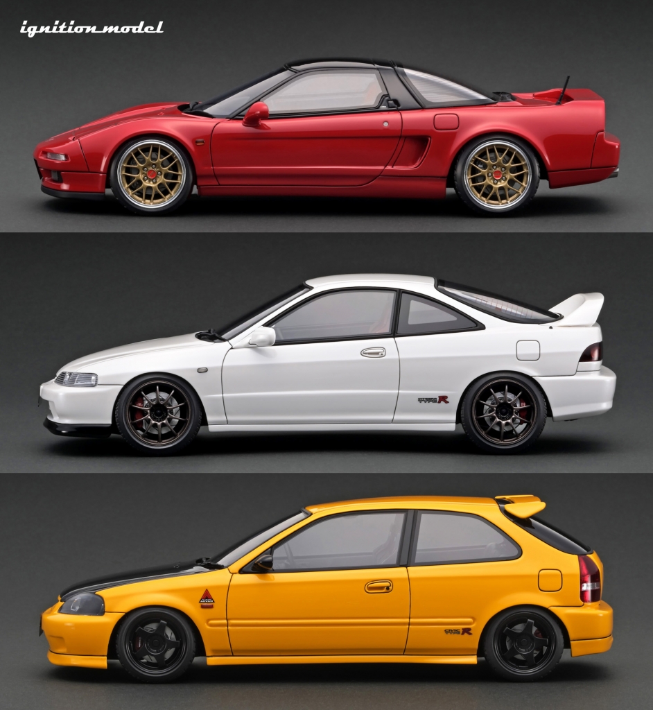 予告：1/18 エンジン付WEB限定「インテグラ(DC5) TYPE R 無限カスタム