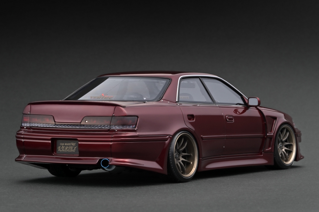 最安値正規イグニッションVERTEX JZX100マークII ブラック/ガンメタ イグニッションモデル 1/18 VERTEX JZX100 マークII ブラック