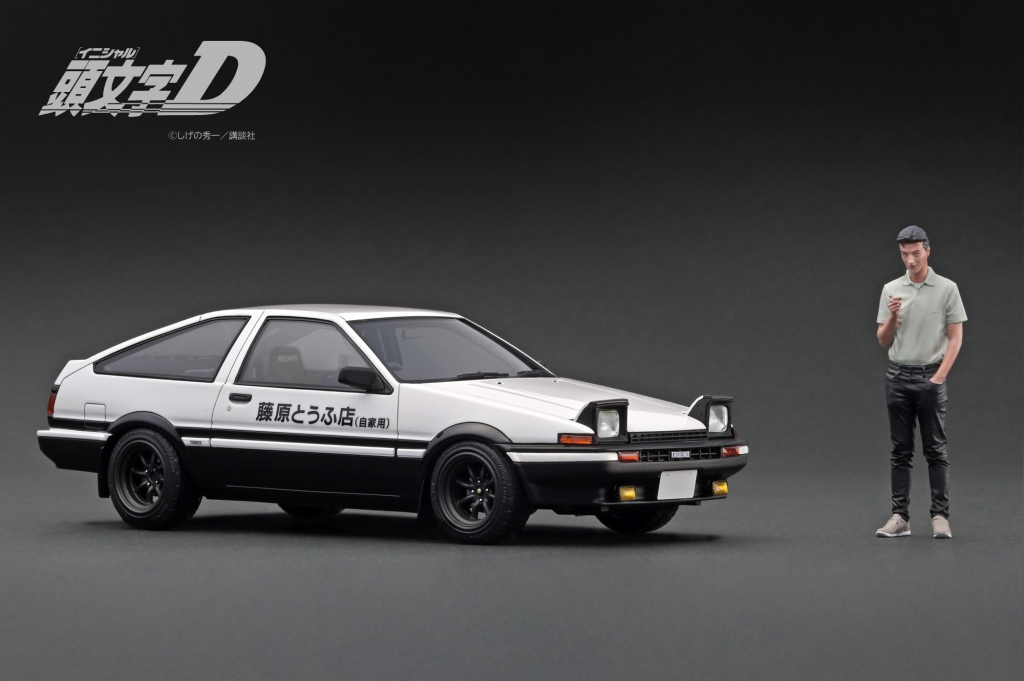 IG3539 1/18 INITIAL D SUBARU Impreza WRX type R STi Version