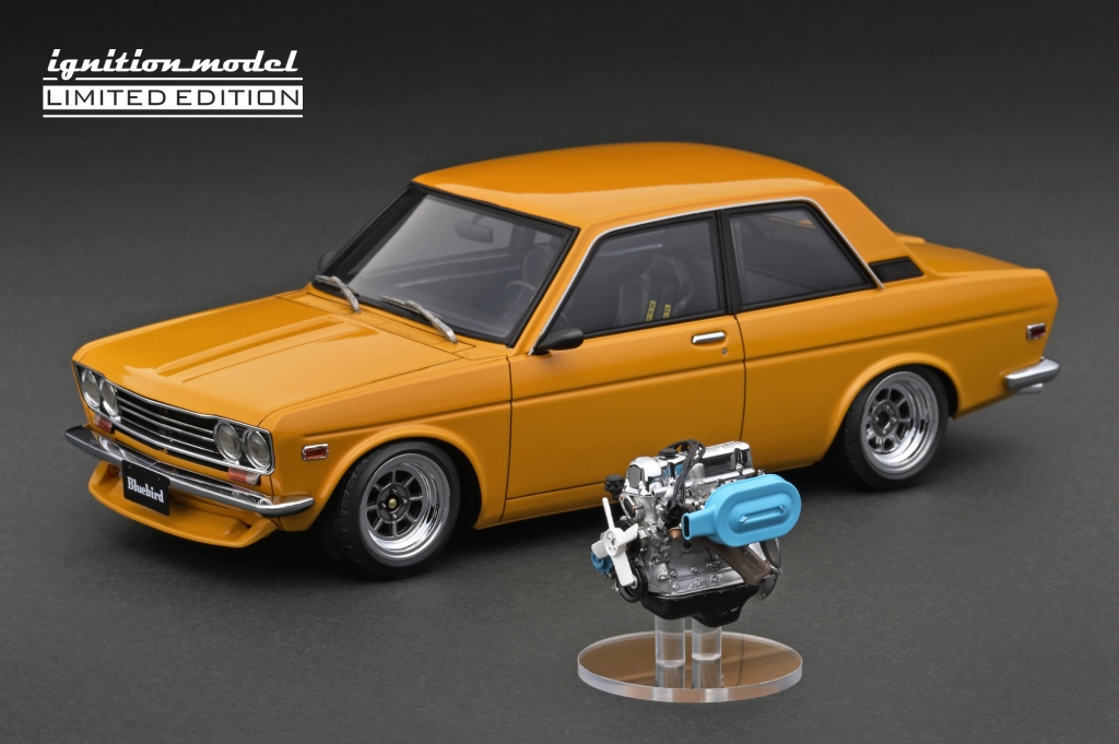 1/18 エンジン付 WEB限定「ブルーバード510 2ドアセダン」11/18 1/18 エンジン付 WEB限定「ブルーバード510 2ドアセダン」11/18