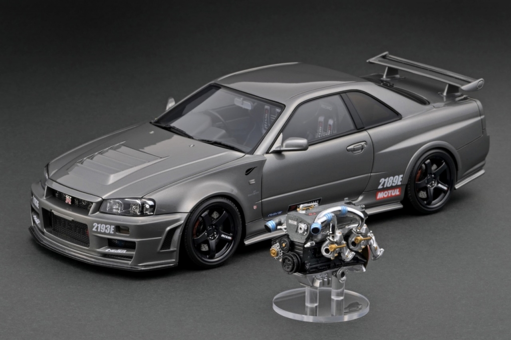 激レア　hpiracing Nismo Omori Factory CRS 明日21時半~ご予約スタート！RB26 R2エンジン付「Nismo Omori