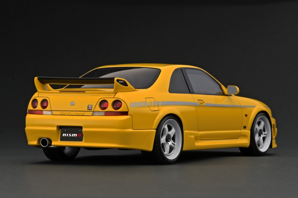リニューアルした 1/18スケール 「NISMO 400R (BCNR33)」 ご予約受付中