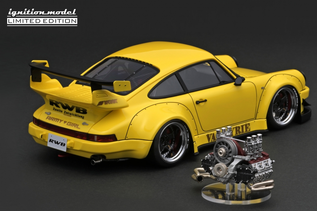 1/18 エンジン付 WEB限定「RWB 930 VALKYRIE 」12/16(月)21時半 1/18 エンジン付 WEB限定「RWB 930 VALKYRIE 」12/16(月)21時半