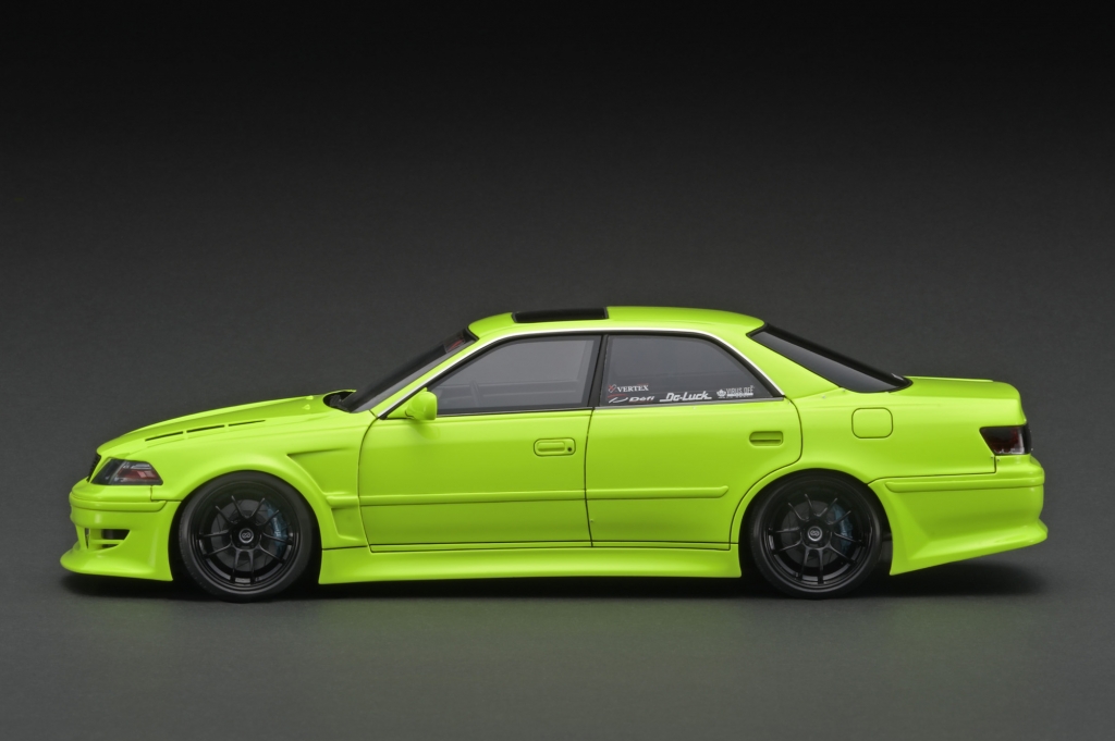 ミニカー IG3582 1/18 VERTEX JZX100 MARK-II Dark IG3582 1/18 VERTEX JZX100 MARK-II Dark Green Metallic/Gun