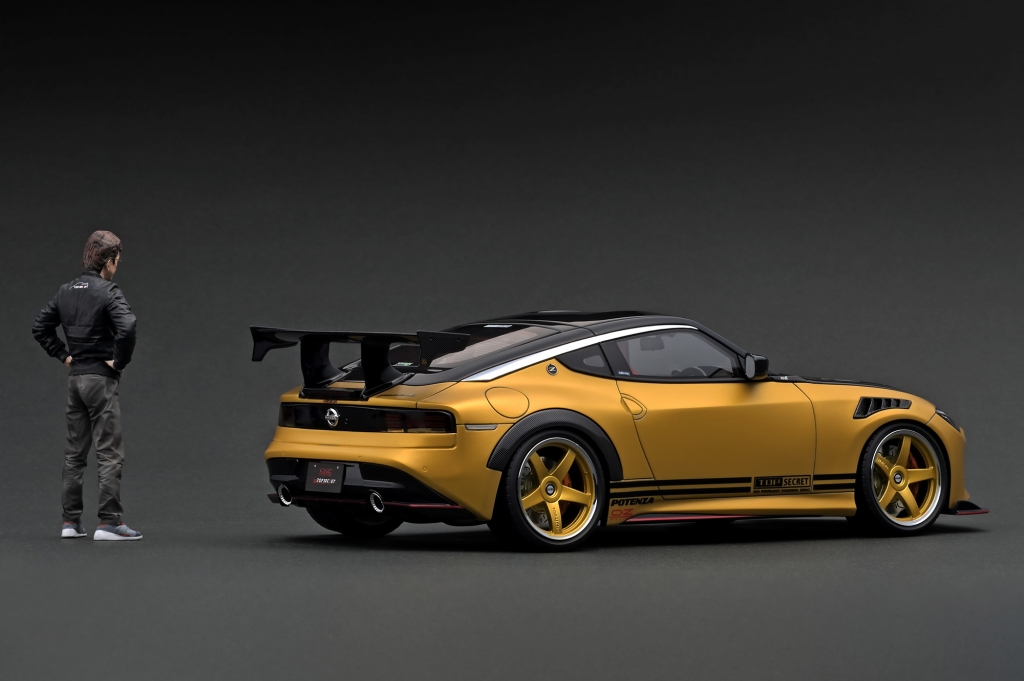 1/18 Ignition Model TOP SECRET Nissan Fairlady Z (RZ34) Gold