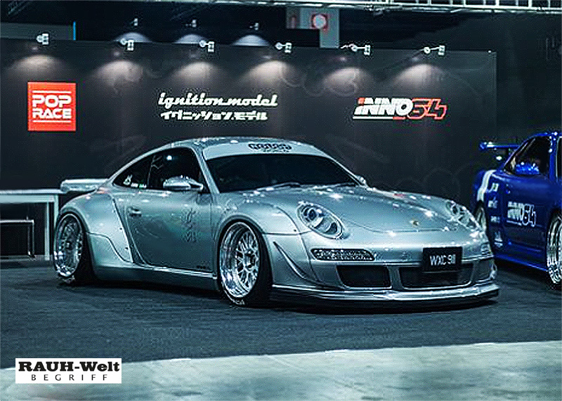 いま人気のアイテム 1/18 IG3251 啓フィギュア付 中井 WEB限定 RWB GT3 997 真っ白い 乗用車