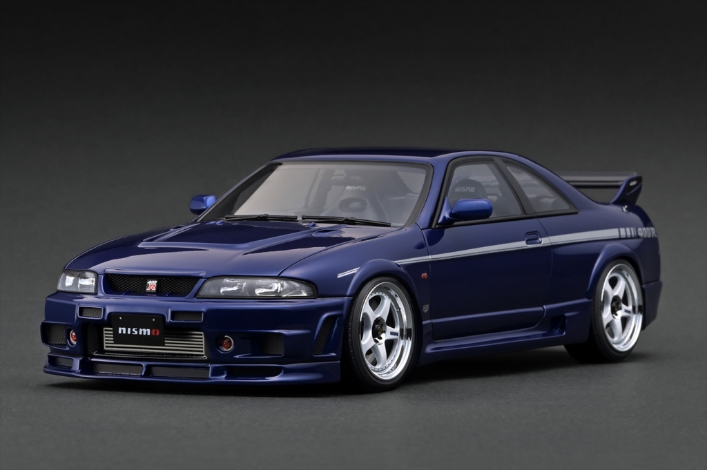 イグニッションモデル Nissan Skyline GT-R 400R 限定版 1/18スケール「NISMO 400R (BCNR33)」の最新モデルは偏光色の