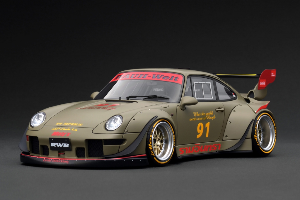 新作公開！ 1/18スケール「RWB 993」カラーサンプルUP！ | ignition model