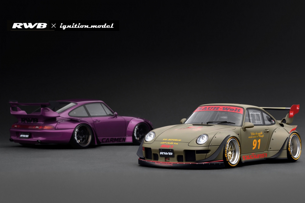 新作公開！ 1/18スケール「RWB 993」カラーサンプルUP！ | ignition model
