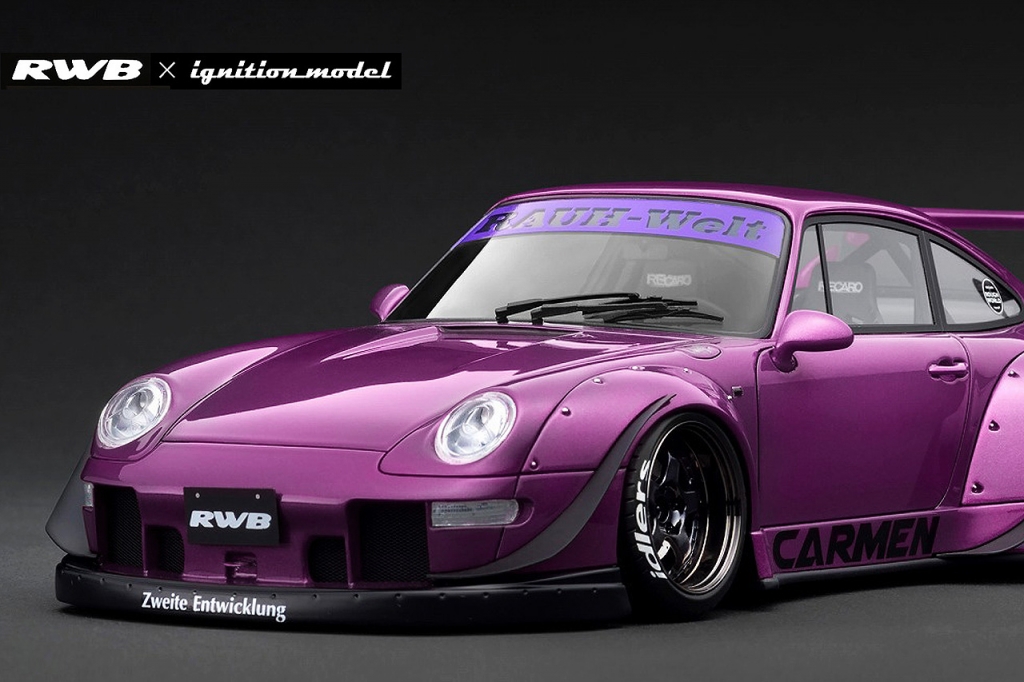 ご予約受付中！1/18スケール「RWB 993 & 997」 全4種