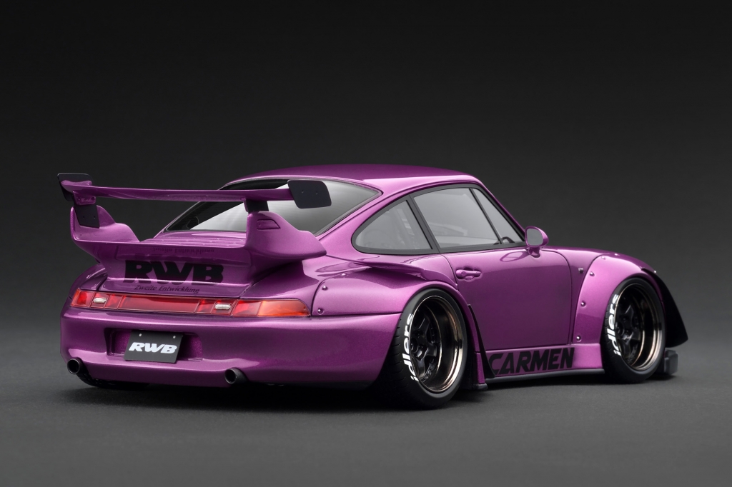 RWB 993 パープルメタリック ポルシェ PORSCHE RWB 993 パープルメタリック ポルシェ PORSCHE 1/64 ポルシェ
