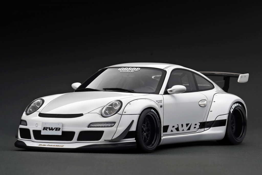 1/18 イグニッションモデル RWB 997 ポルシェ ignition 白 1/18 イグニッションモデル RWB 997 ポルシェ ignition 白