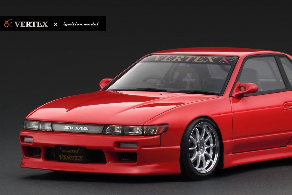 ご予約受付中：1/18スケール「VERTEX シルビア(S13)」×2カラー