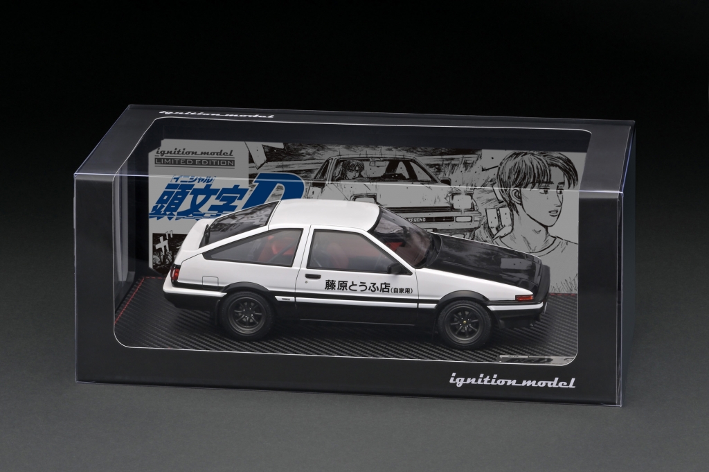 web optionで紹介！「藤原拓海フィギュア付き!」頭文字D「AE86