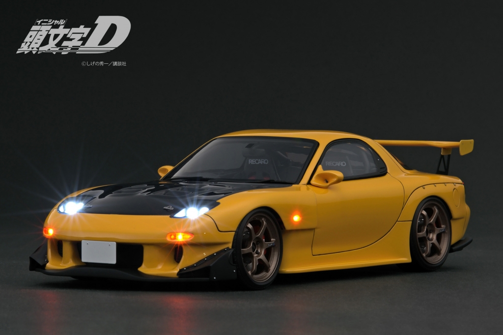 販売予告：『頭文字D』高橋啓介の「RX-7 (FD3S)」にギミック満載の新