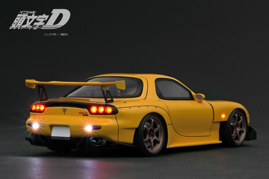 販売予告：『頭文字D』高橋啓介の「RX-7 (FD3S)」にギミック満載の新