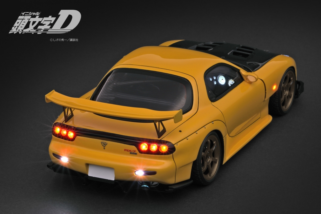 販売予告：『頭文字D』高橋啓介の「RX-7 (FD3S)」にギミック満載の新