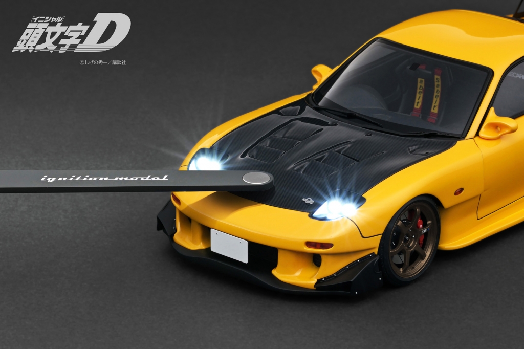 販売予告：『頭文字D』高橋啓介の「RX-7 (FD3S)」にギミック満載の新