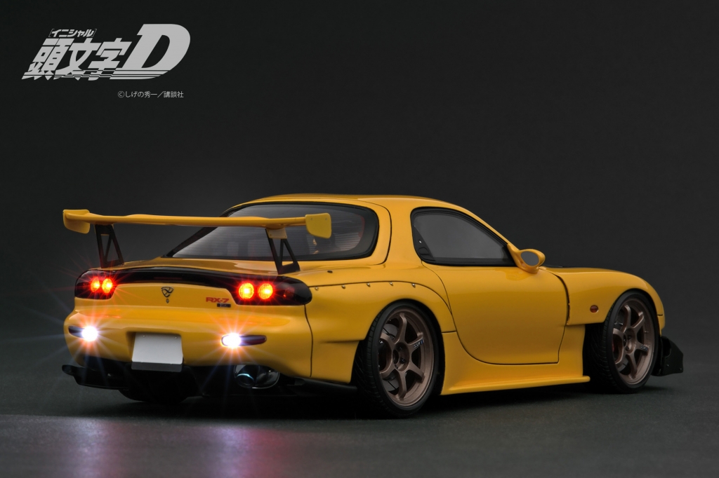 ポーラーマスター 1/18 マツダ RX-7 マツダスピード 頭文字D ミニカー