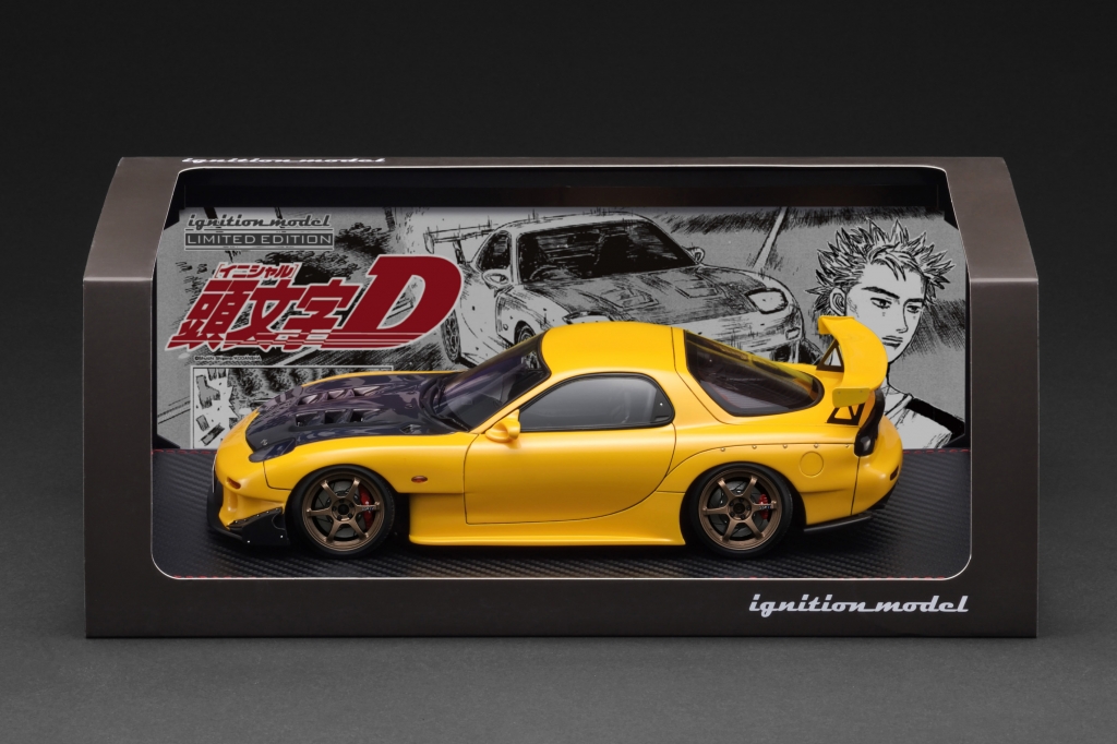 1/18 イグニッションモデル 頭文字D RX-7 FD3S 高橋啓介 LED 本日昼12時ご予約スタート！1/18『頭文字D』高橋啓介の愛車「1