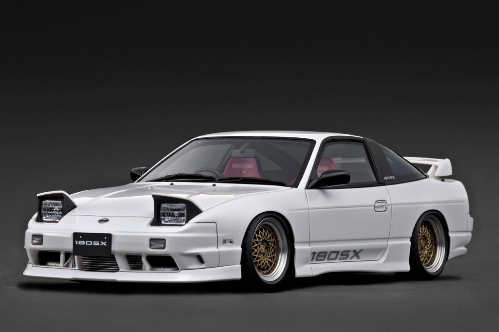 最終バリエーションはリトラオープン仕様「1/18スケール 180SX TYPE X