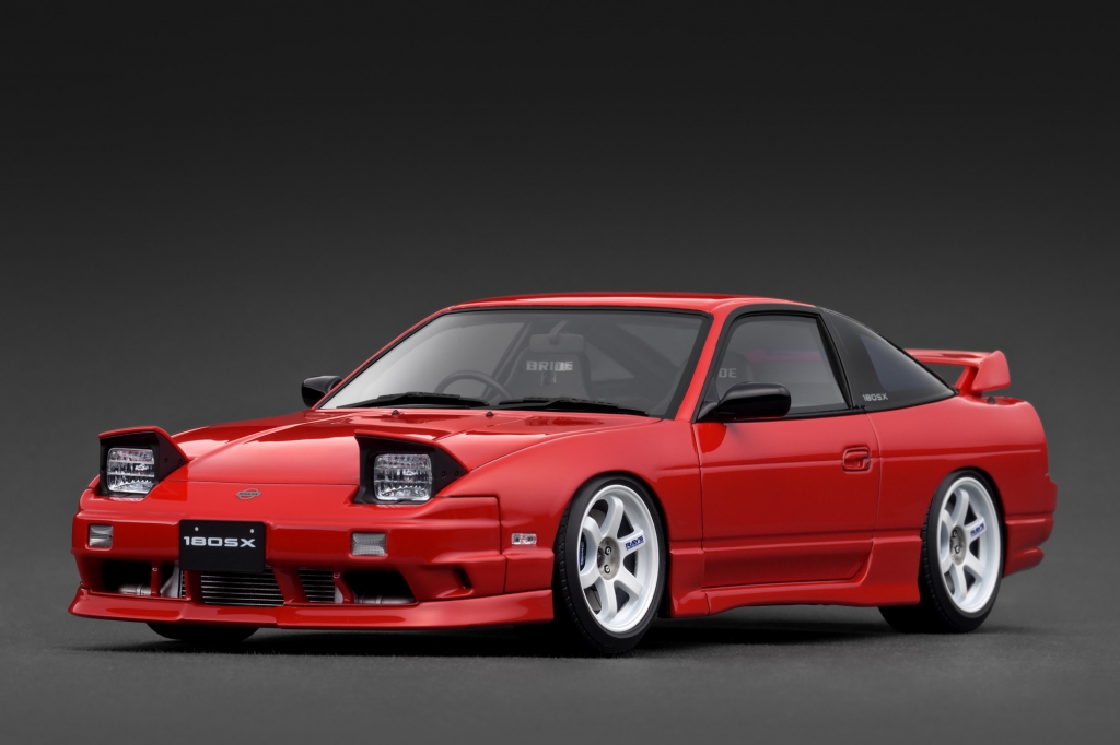 スピリッツ令180sx 最終バリエーションはリトラオープン仕様「1/18スケール 180SX TYPE X