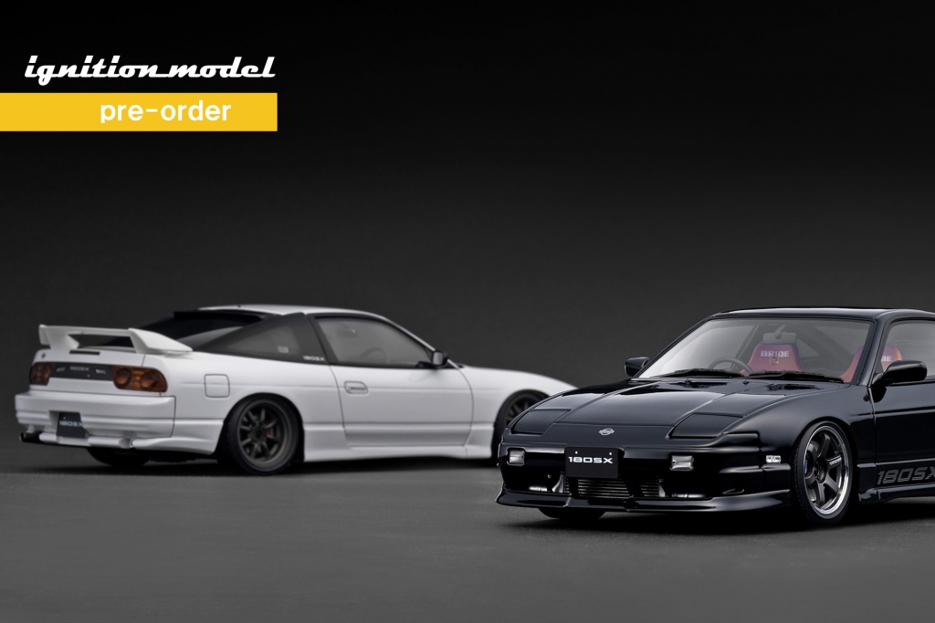 最終バリエーションはリトラオープン仕様「1/18スケール 180SX TYPE X
