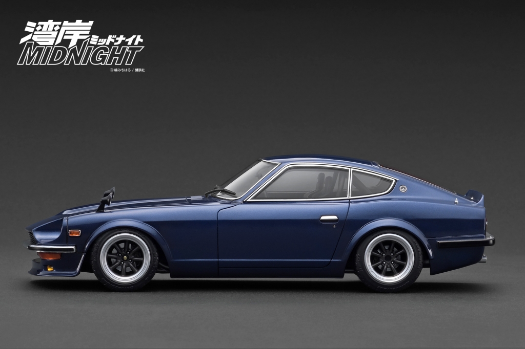 マルサン450 輸出版イメージ　べギラ　ワンオフ物　最終価格 パッケージデザインUP！ 「Fairlady Z (S30) Blue 湾岸 MIDNIGHT