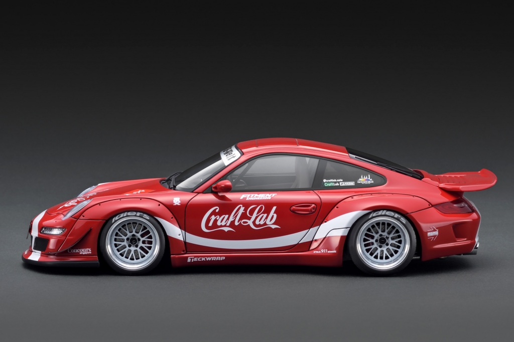 オンラインショップに登場！ 1/18 WEB限定「RWB 997 GT3」8/18(月）21