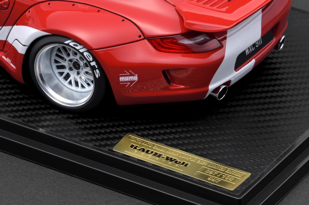 オンラインショップに登場！ 1/18 WEB限定「RWB 997 GT3」8/18(月）21