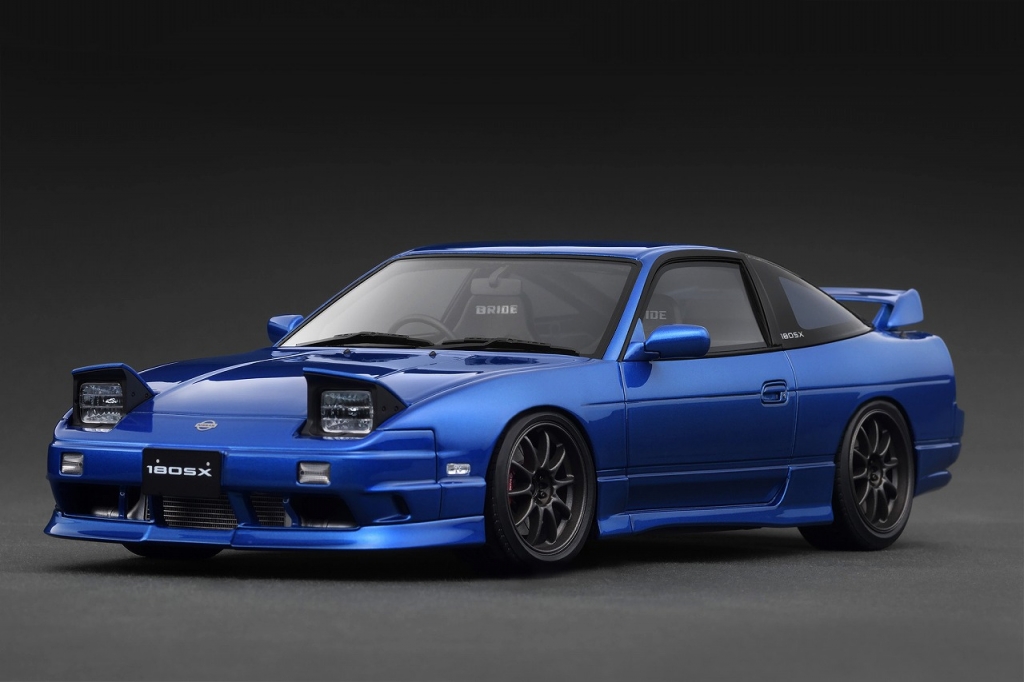 試作モデルUP！ 1/18スケール「180SX TYPE X (RPS13) White
