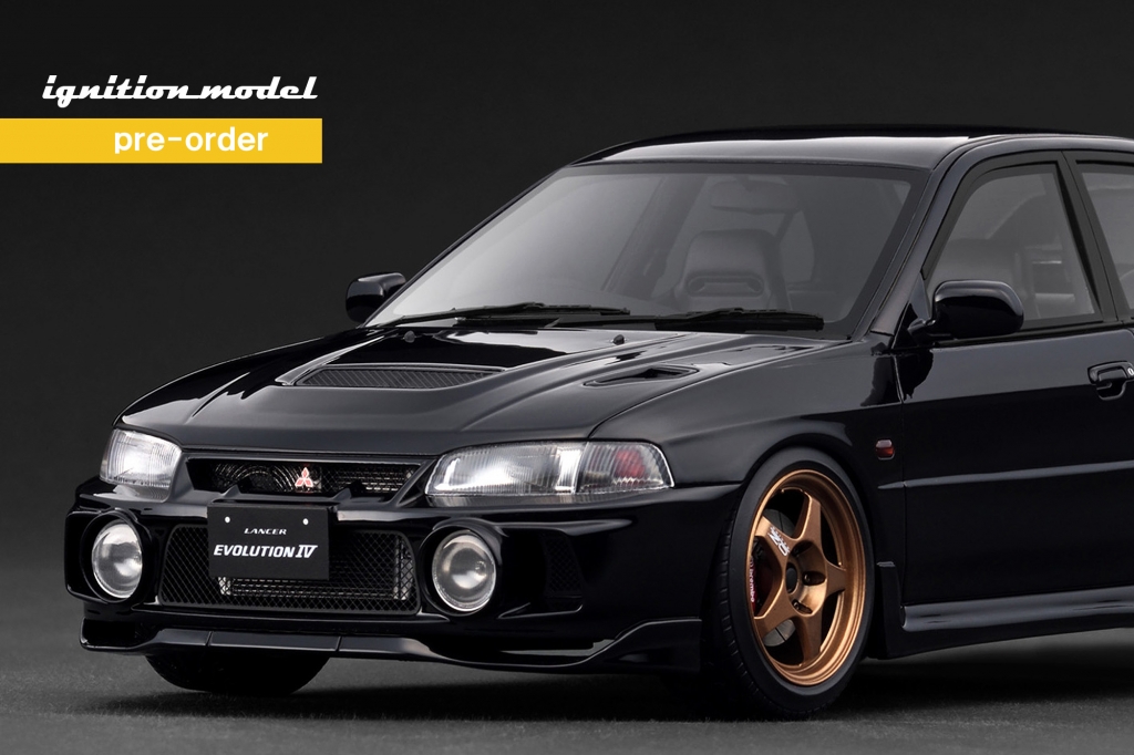 充実の1/18スケール「ランエボⅣ (CN9A)」各種 ご予約受付中