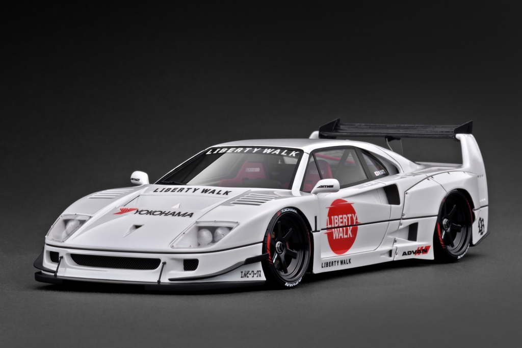LIBERTY WALK のデモカー1/18スケール「LB-WORKS 40」から新色をUP
