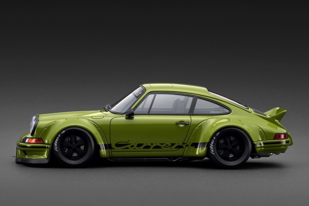 RWB930 Backdate 1/18 イグニション緑 9/30予約締切の新製品から「RWB Backdate(964)」をご紹介！ | ignition