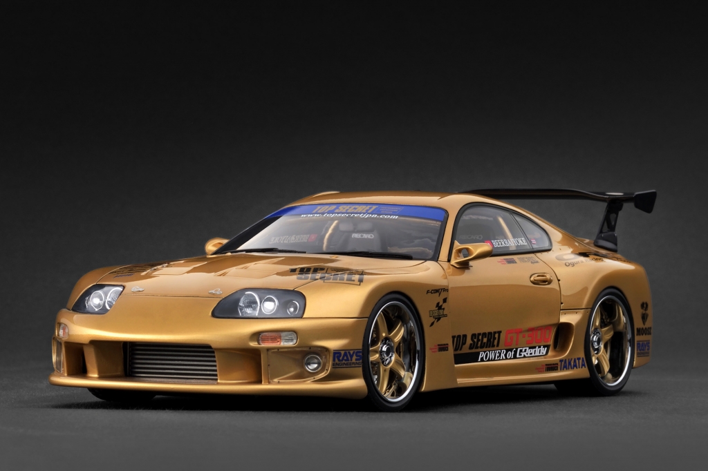 IGNITION MODEL 1:18 GT300 SUPRA タイ限定 明日 9/16(火）21時半～受注スタート：フィギュア付WEB限定「TOP