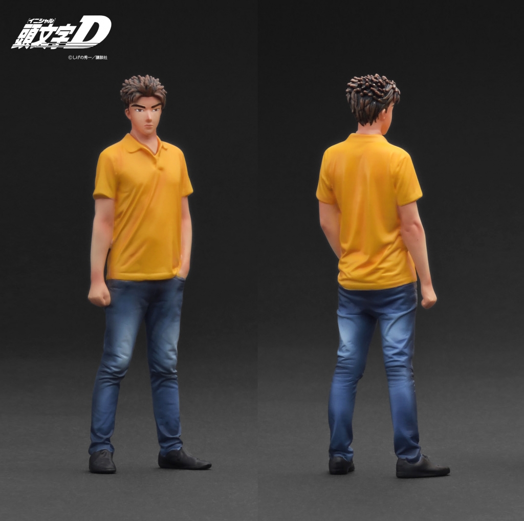 パッケージデザインUP！1/18「高橋啓介」フィギュア付「頭文字D RX-7